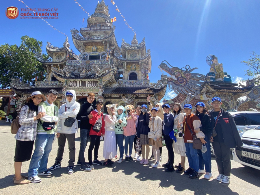 Chuyến thực tập Đà Lạt nhiều ý nghĩa của sinh viên ngành Hướng dẫn du lịch của Trường Trung cấp Quốc tế Khôi Việt