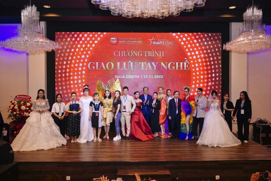  "Khôi Việt Beauty Stars - Tri ân và Kết nối" chương trình Ký kết hợp tác và giao lưu tay nghề