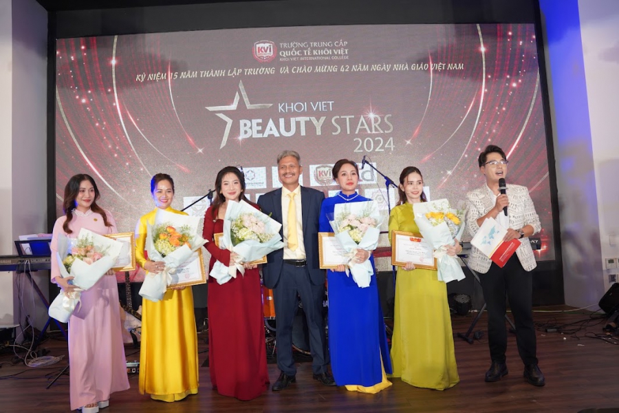 Gala tri ân Ngày Nhà giáo Việt Nam và Kỹ niệm 15 năm ngày thành lập trường - “ Khôi Việt Beauty Stars 2024”