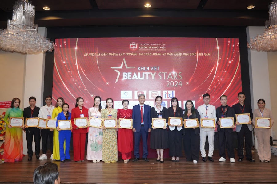 Khôi Việt Beauty Stars 2024 - Ký kết hợp tác và giao lưu tay nghề