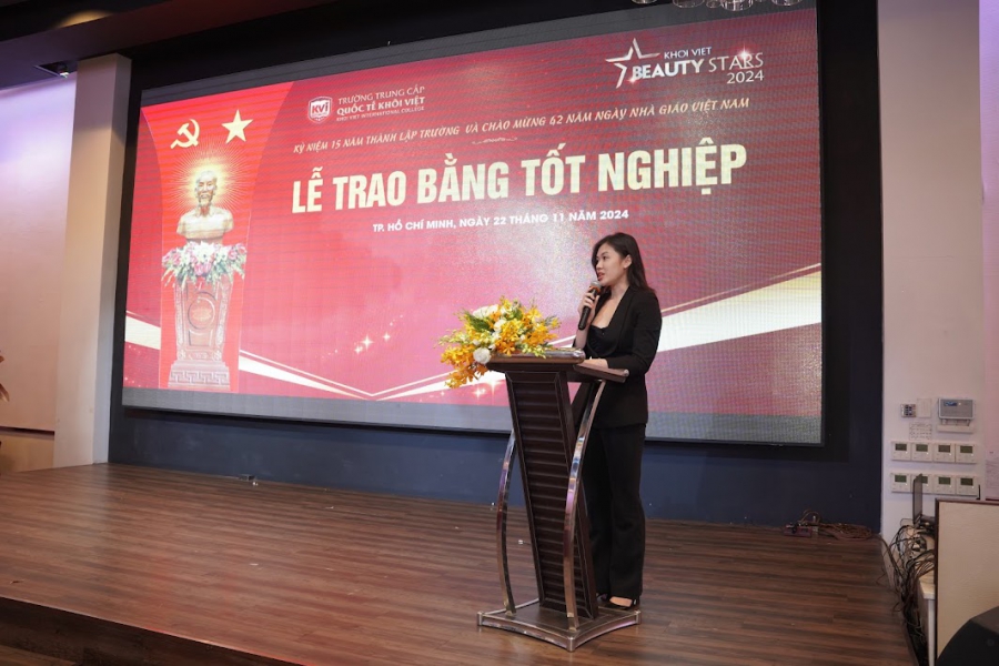 Lễ Khai giảng và trao bằng tốt nghiệp năm học 2024 - 2025