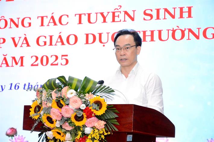 Hội nghị tuyển sinh Giáo dục nghề nghiệp và Giáo dục thường xuyên năm 2025