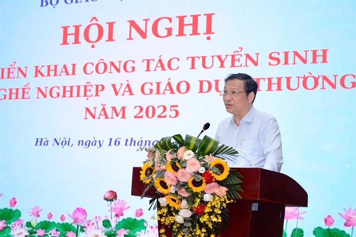 Hội nghị tuyển sinh Giáo dục nghề nghiệp và Giáo dục thường xuyên năm 2025