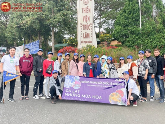 Chuyến thực tập Đà Lạt nhiều ý nghĩa của sinh viên ngành Hướng dẫn du lịch của Trường Trung cấp Quốc tế Khôi Việt