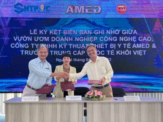 Trường Trung cấp Quốc tế Khôi Việt hợp tác phát triển nguồn nhân lực