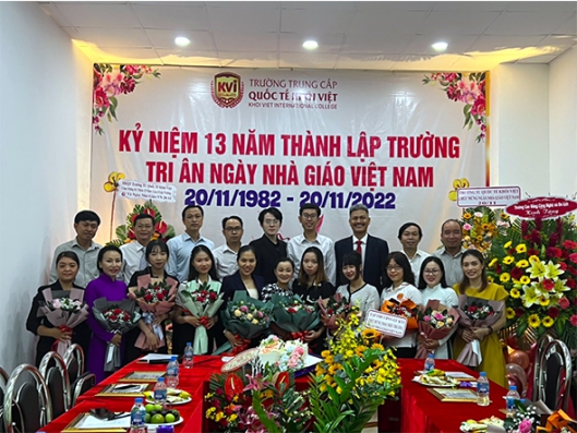 Kỷ niệm 13 năm Thành lập Trường và Ngày Nhà giáo Việt Nam 20/11